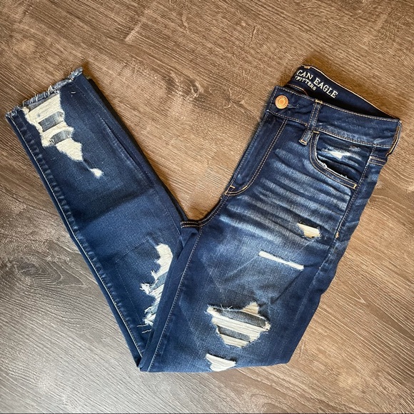 American Eagle Outfitters Denim - AEO 🦅 | Hi-rise Jegging Crop | 4